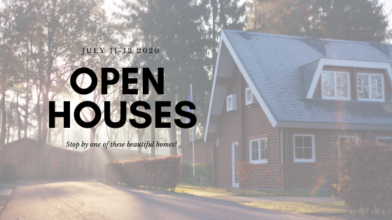 You are Invited to My Open Houses This Weekend! 